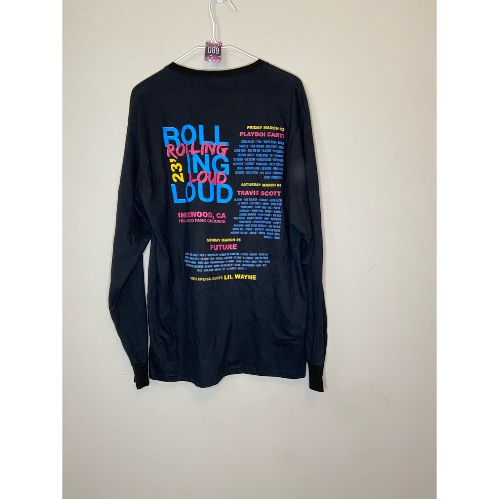 Travis Scott Rolling loud concert T-shirt limited edition